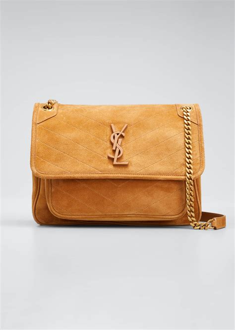 ysl niki suede shoulder bag|ysl bag harvey nicks.